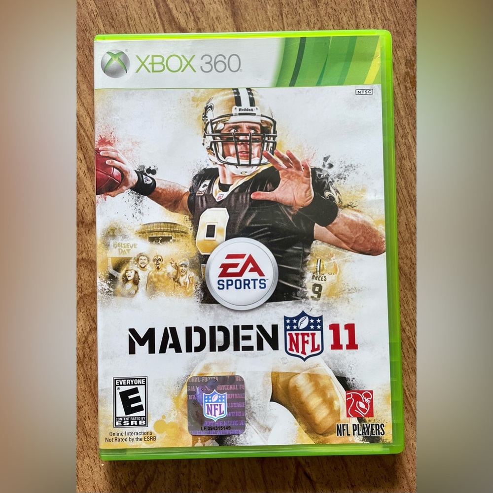 MADDEN 11 XBOX 360 Game